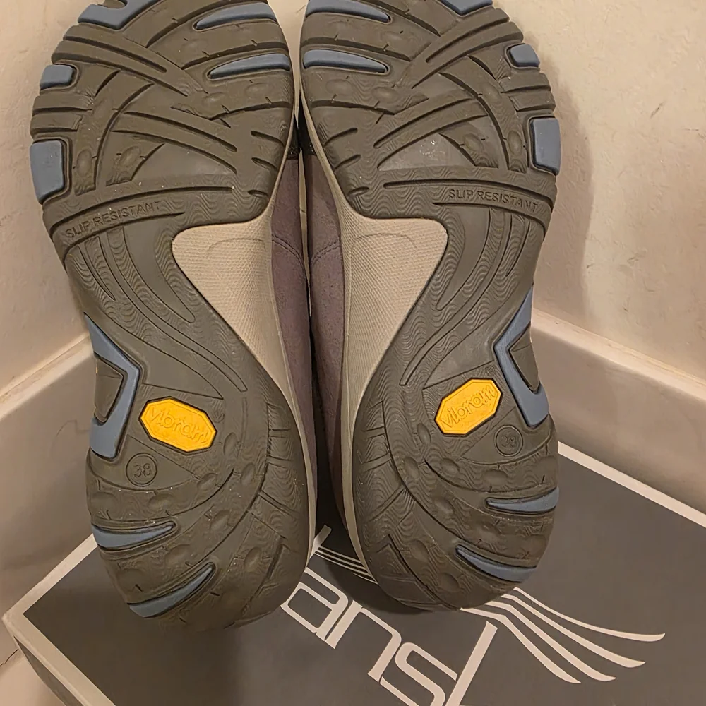 Dansko Gray Sneakers with Leather Mesh Upper - Picture 5 of 6
